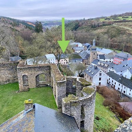 Zum Burgfraulein - Studio Mit Blick Auf Die Burg Burg Reuland Exterior foto
